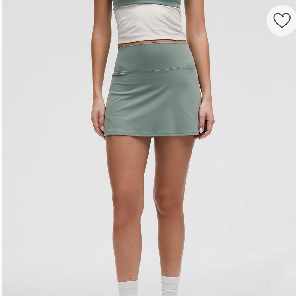 lululemon athletica Sage Green Athletic Skort